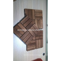 Azulejos de madera maciza con sistema de bloqueo